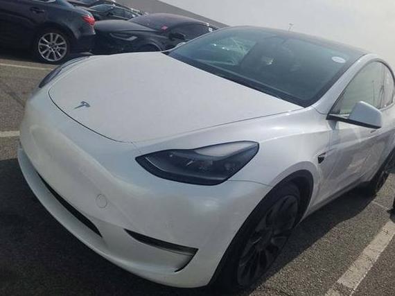 TESLA MODEL Y 2021 5YJYGDEFXMF151213 image